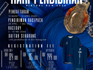 hari pendidikan virtual run 2026